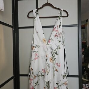 Forever 21 White Floral Dress